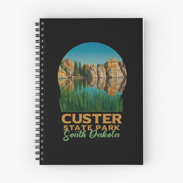 Item preview, Custer State Park South Dakota Vintage Poster designed and sold by LinaValearte.