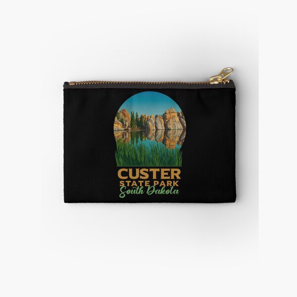Item preview, Custer State Park South Dakota Vintage Poster designed and sold by LinaValearte.