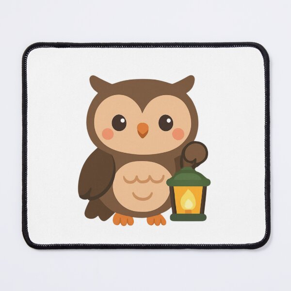 Item preview, Follow Your Light Owl - Inspirational Forest Sticker designed and sold by foryouandyours.