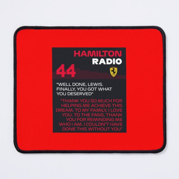 Item preview, Radio Message Lewis Hamilton First Win Ferrari Grand Prix Barcelona 2026 designed and sold by myideal-shop.