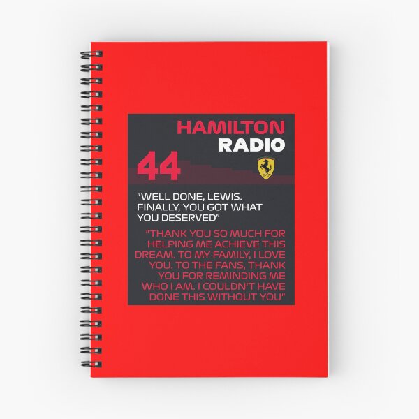 Item preview, Radio Message Lewis Hamilton First Win Ferrari Grand Prix Barcelona 2026 designed and sold by myideal-shop.
