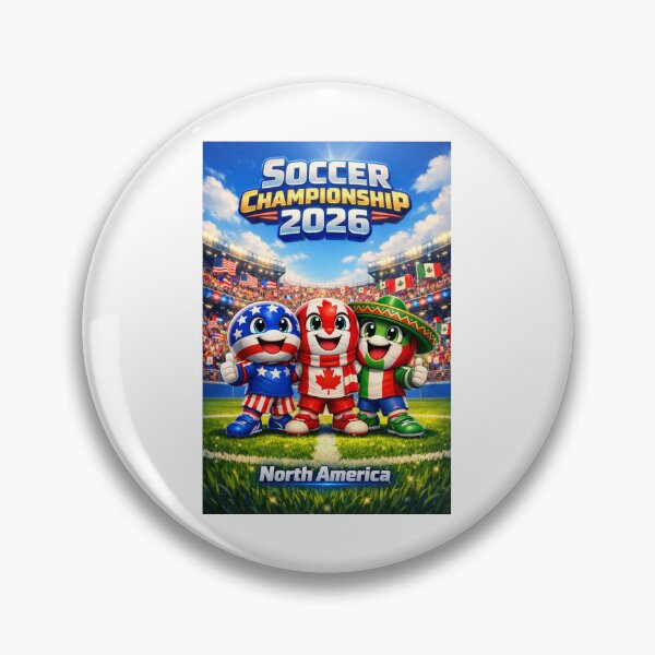 Item preview, Soccer Championship 2026 – North America Unity Design designed and sold by AleksKos.