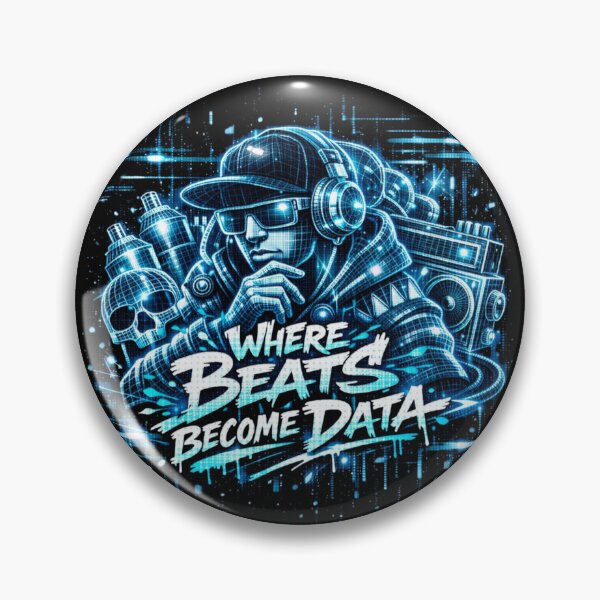 Item preview, Where Beats Become Data designed and sold by Cabrasco.