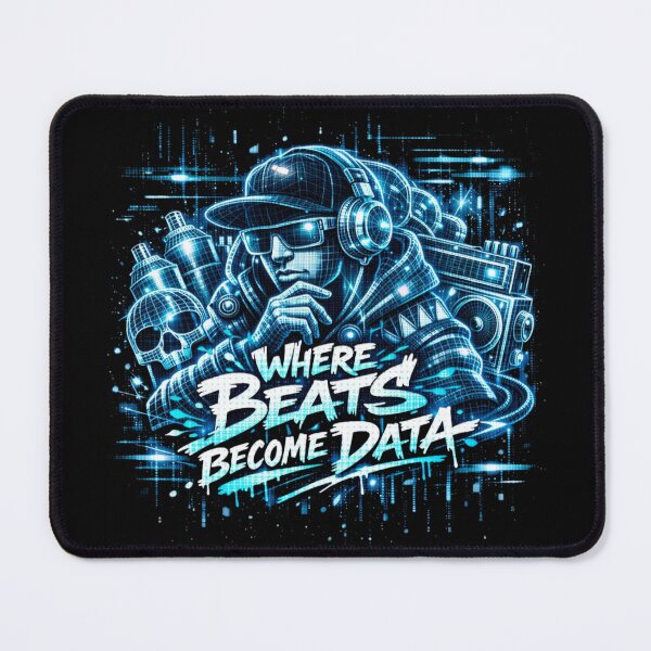 Item preview, Where Beats Become Data designed and sold by Cabrasco.