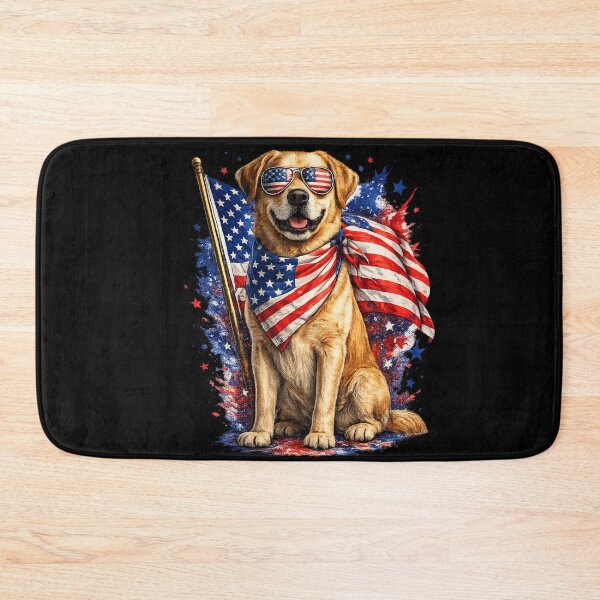 Item preview, American Cool Dog | USA Flag Shades & Pride designed and sold by GokuCreative .