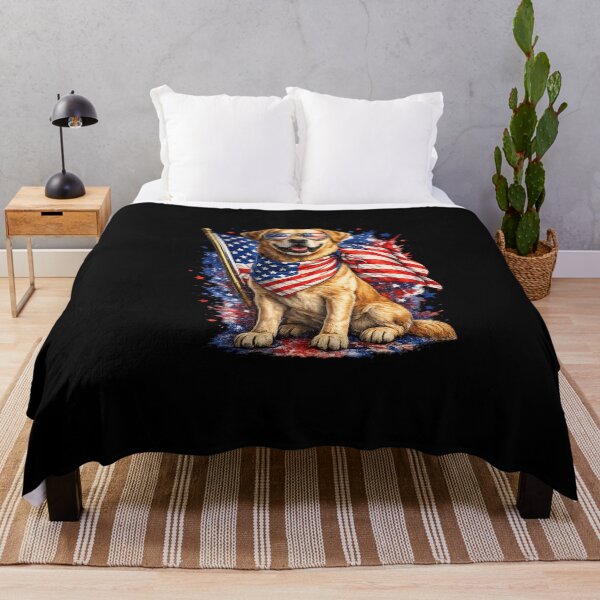 Item preview, American Cool Dog | USA Flag Shades & Pride designed and sold by GokuCreative .
