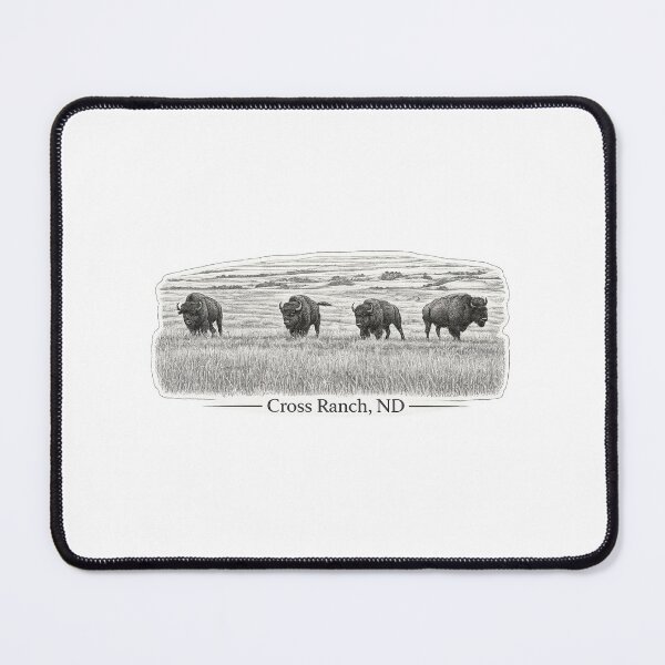 Item preview, Bison of Cross Ranch, ND designed and sold by PerinOnTheRocks.