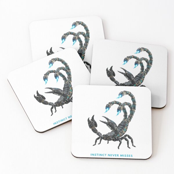 Item preview, Instinct Never Misses: Cyber Scorpion Biomechanical Art designed and sold by CalmFrameArt.