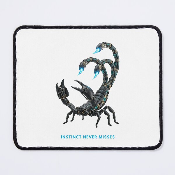Item preview, Instinct Never Misses: Cyber Scorpion Biomechanical Art designed and sold by CalmFrameArt.
