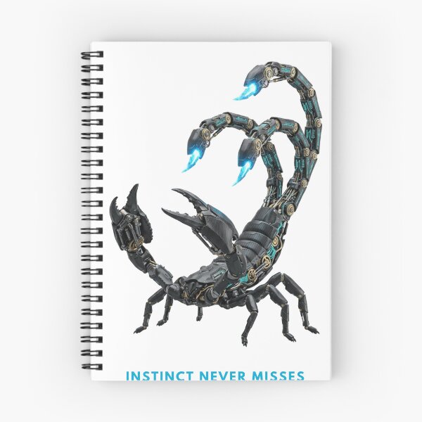Item preview, Instinct Never Misses: Cyber Scorpion Biomechanical Art designed and sold by CalmFrameArt.