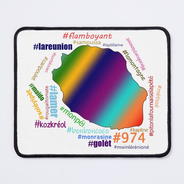 Item preview, Hashtags Reunion designed and sold by AdelArtCreat.