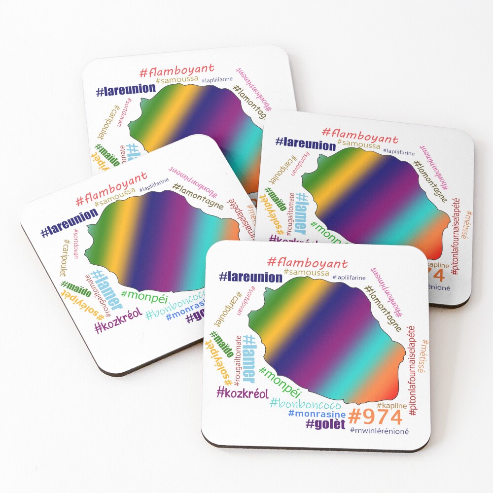 Item preview, Coasters (Set of 4) designed and sold by AdelArtCreat.