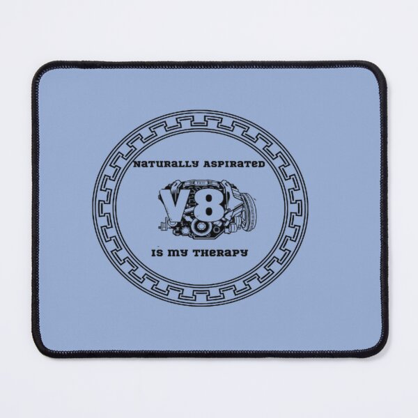 Item preview, Naturally Aspirated V8 Is My Therapy Funny Mechanic Art. designed and sold by Tama-sirth.