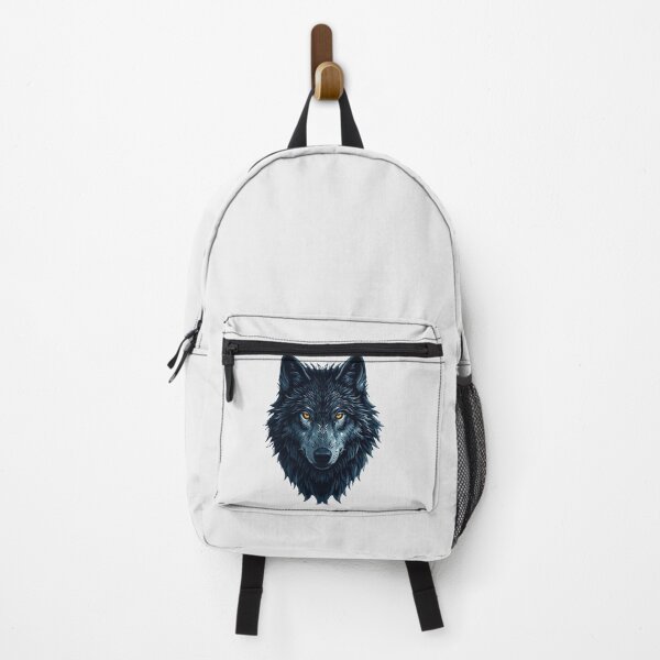 Item preview, Moonlit Blue Wolf Head designed and sold by aminomen.