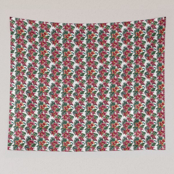 Item preview, Dark Tropical Floral Pattern | Botanical Garden designed and sold by DesignsByTaara.