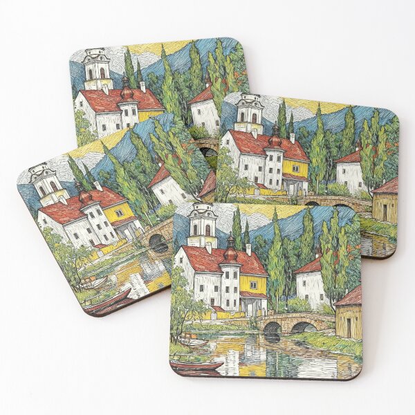Item preview, Village at the lakeside designed and sold by sid1802.