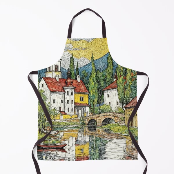 Item preview, Village at the lakeside designed and sold by sid1802.