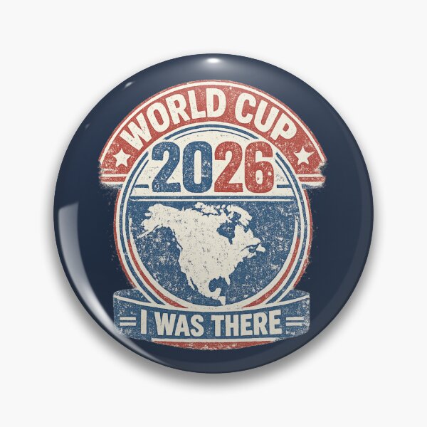 Item preview, World Cup 2026 I Was There Vintage Stamp T-Shirt designed and sold by ArthUpscale.