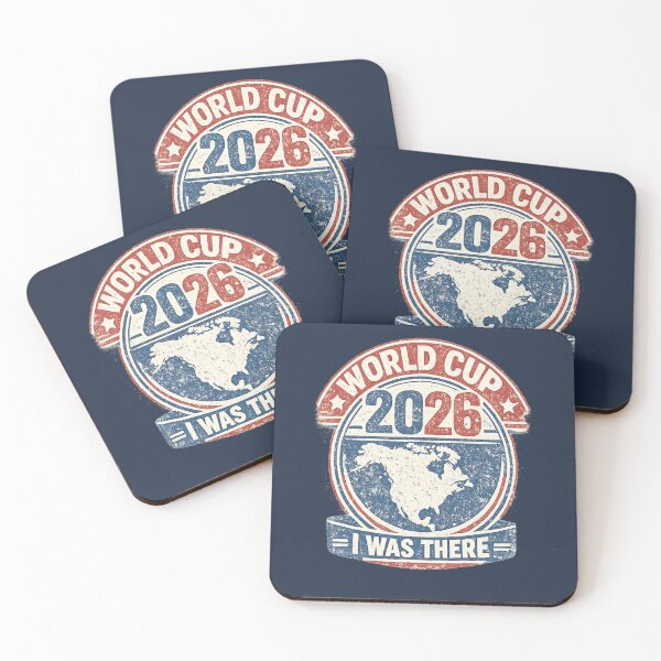 Item preview, World Cup 2026 I Was There Vintage Stamp T-Shirt designed and sold by ArthUpscale.