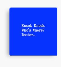 Knock-Knock 1 Canvas Print
