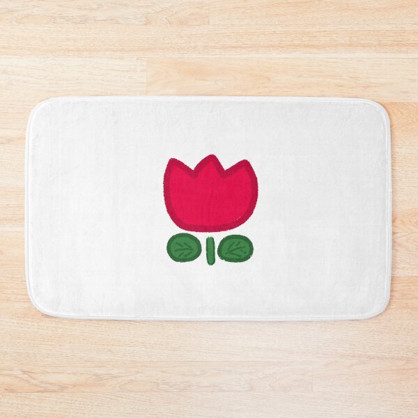 Item preview, Cute Hand Drawn Red Rose Crayon Style Sticker | Whimsical Floral Doodle Art designed and sold by somimalikkk.