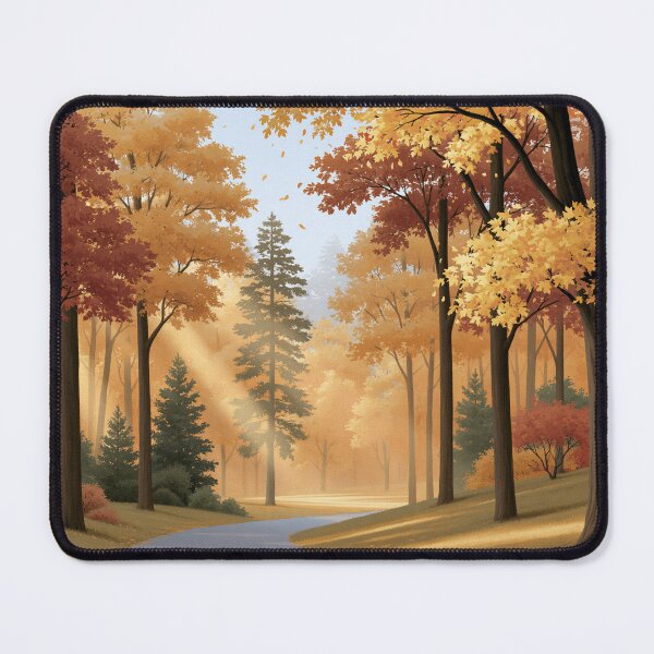 Item preview, Golden Autumn Forest Path. designed and sold by esha charles.