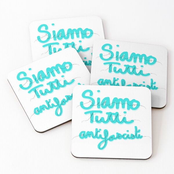 Item preview, Siamo tutti antifascist blue designed and sold by Kalhanne.