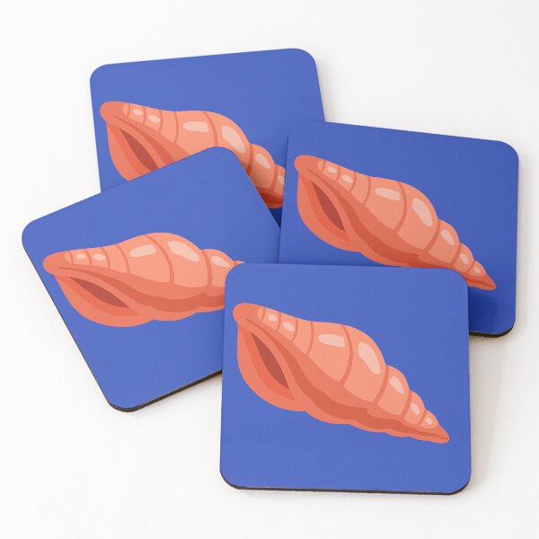 Item preview, Orange Conch Seashell designed and sold by EvLip-Artist.