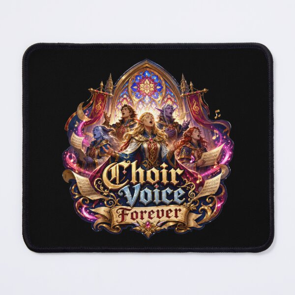 Item preview, Choir Voice Forever Fantasy Music Sticker designed and sold by Sketchlegacy.