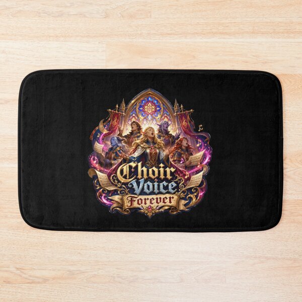 Item preview, Choir Voice Forever Fantasy Music Sticker  designed and sold by Sketchlegacy.