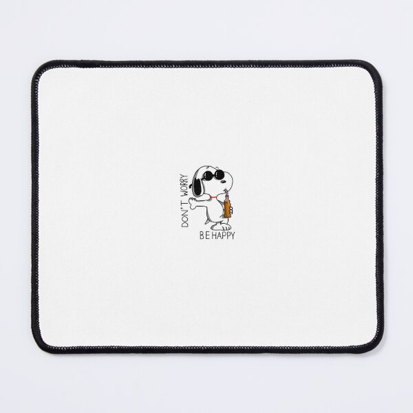 Item preview, Don't worry, be happy snoopy designed and sold by Katyslittlestickershop.