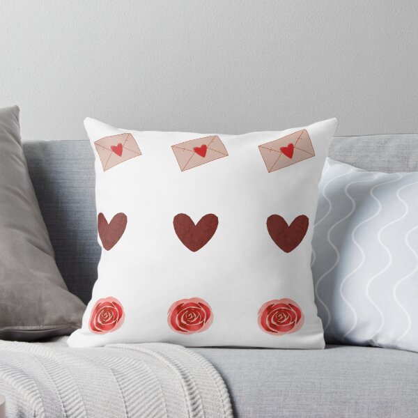 Item preview, Minimalist Vintage Love Letter Watercolor Rose and Heart Sticker Pack designed and sold by Art IN Pack.