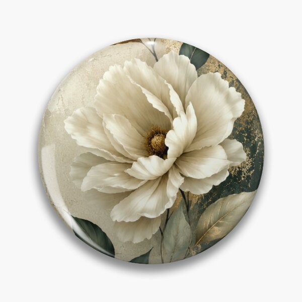 Item preview, Ivory Magnolia Elegance designed and sold by ArtbyValks.