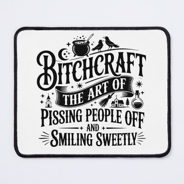 Item preview, Witchcraft The Art of Smiling Sweetly designed and sold by monas Art.
