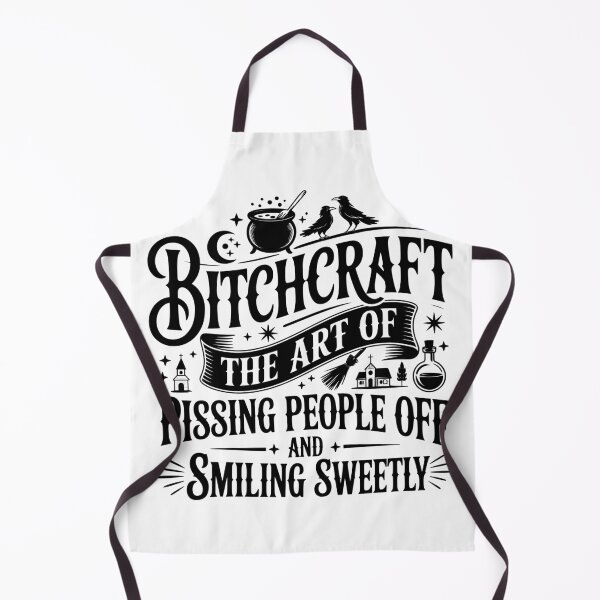 Artikelvorschau, Witchcraft The Art of Smiling Sweetly entworfen und verkauft von monas Art.