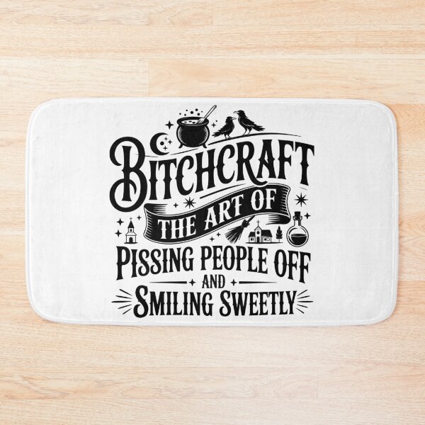 Artikelvorschau, Witchcraft The Art of Smiling Sweetly entworfen und verkauft von monas Art.