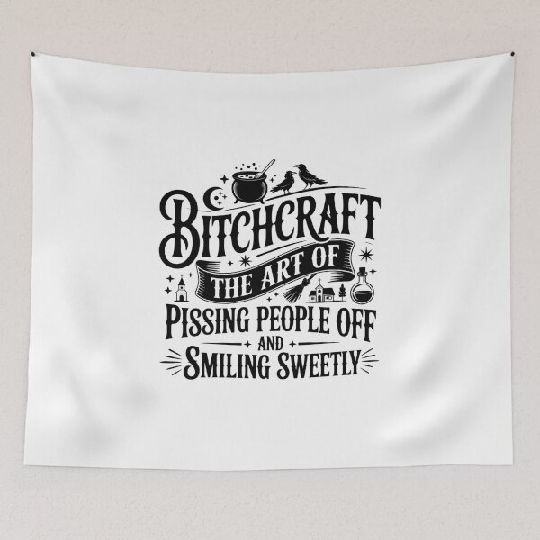 Item preview, Witchcraft The Art of Smiling Sweetly designed and sold by monas Art.