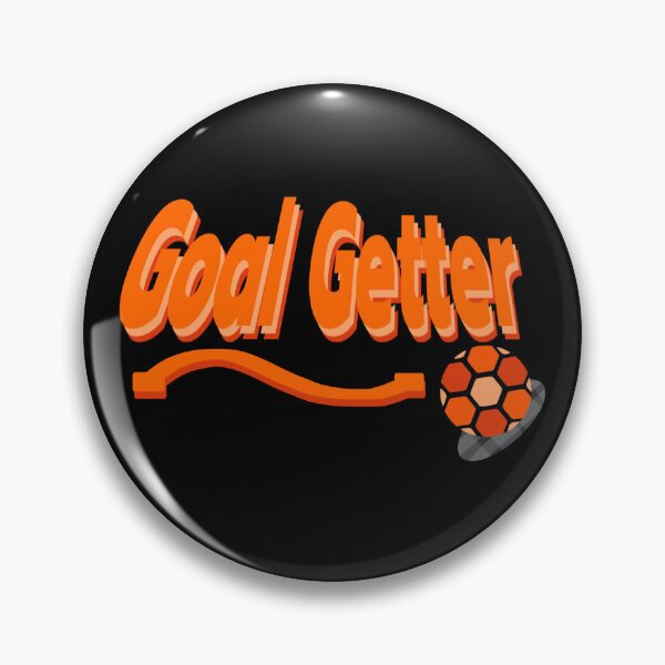 Item preview, Goal Getter Orange 3D Soccer Text with Football and Swoosh designed and sold by MigWhimsy.
