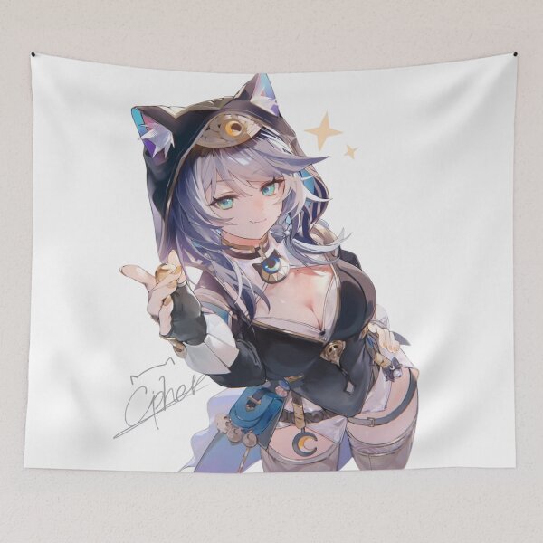 Item preview, Cipher Cat Hood Outfit Honkai Star Rail designed and sold by KomiArts.