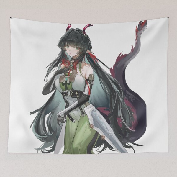 Item preview, Zhuang Fangyi Red Horned Outfit Arknights designed and sold by KomiArts.