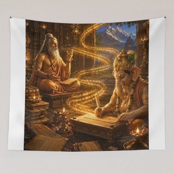 Item preview, Mahabharata Scribe Series: The First Sacred Verses designed and sold by Homyar.