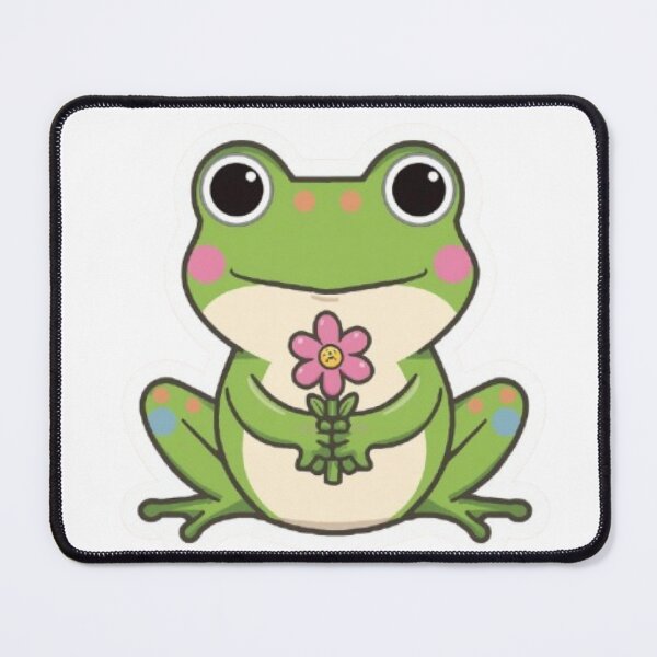 Item preview, Rainbow Frog Kawaii Sticker designed and sold by Stylestickers55.