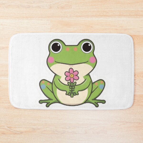 Item preview, Rainbow Frog Kawaii Sticker designed and sold by Stylestickers55.
