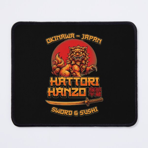Item preview, Okinawa Shisa Lion Samurai Sword Sushi designed and sold by TshirtsOnline-.