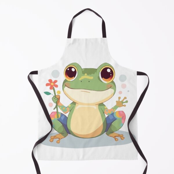 Item preview, Rainbow Frog Kawaii Sticker designed and sold by Stylestickers55.