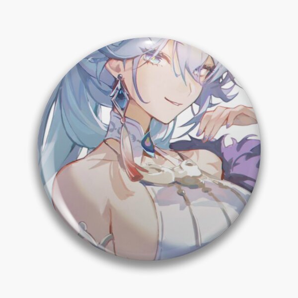 Item preview, Yaoguang White Hair Blue Honkai Star Rail designed and sold by KomiArts.