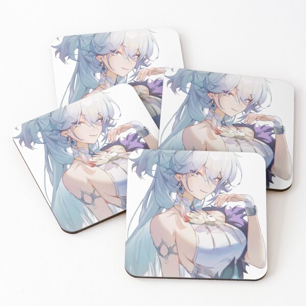 Item preview, Yaoguang White Hair Blue Honkai Star Rail designed and sold by KomiArts.