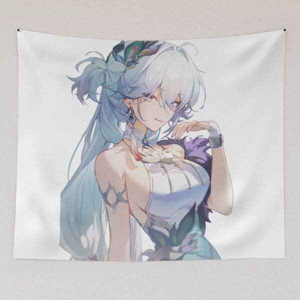 Item preview, Yaoguang White Hair Blue Honkai Star Rail designed and sold by KomiArts.