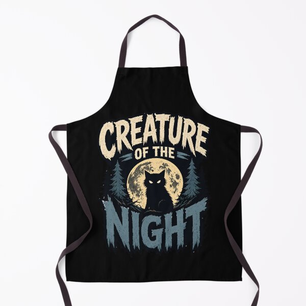 Item preview, Creature of the Night Spooky Black Cat designed and sold by Mr Lee.