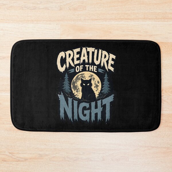 Item preview, Creature of the Night Spooky Black Cat designed and sold by Mr Lee.